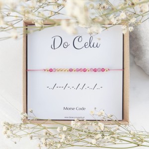 DO CELU Bransoletka Morse Code 