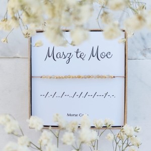 Bransoletka Motywacyjna MASZ TĘ MOC (Cytyn) 