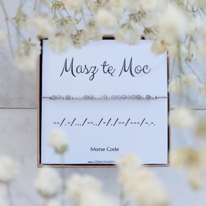 Bransoletka Motywacyjna MASZ TĘ MOC (Labradoryt)